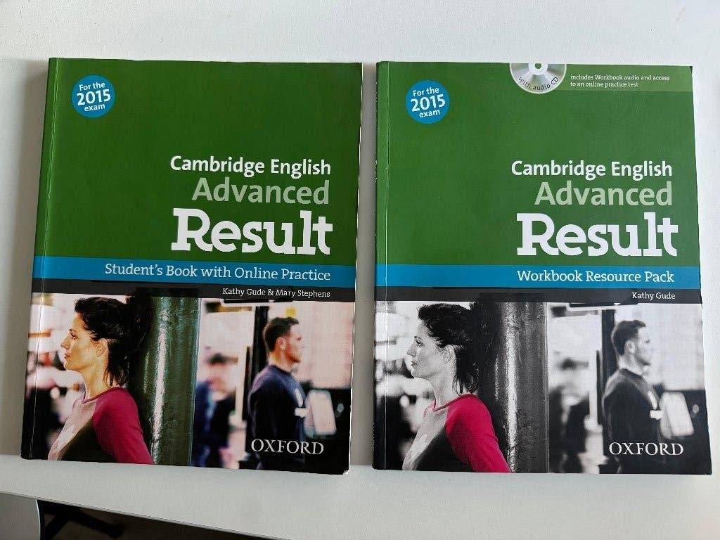 Set Cambridge English advance Boeken incl. CD, Oxford university press, Ophalen of Verzenden, Zo goed als nieuw, Alpha