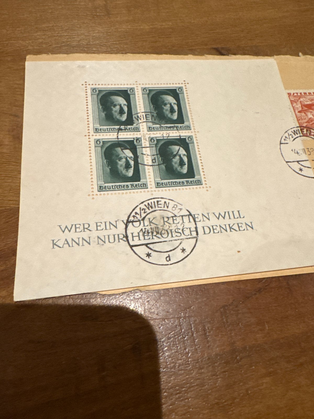 Zeldzame Duitse en Oostenrijkse postzegels op envelop, Ophalen of Verzenden, Duitse Keizerrijk, Gestempeld