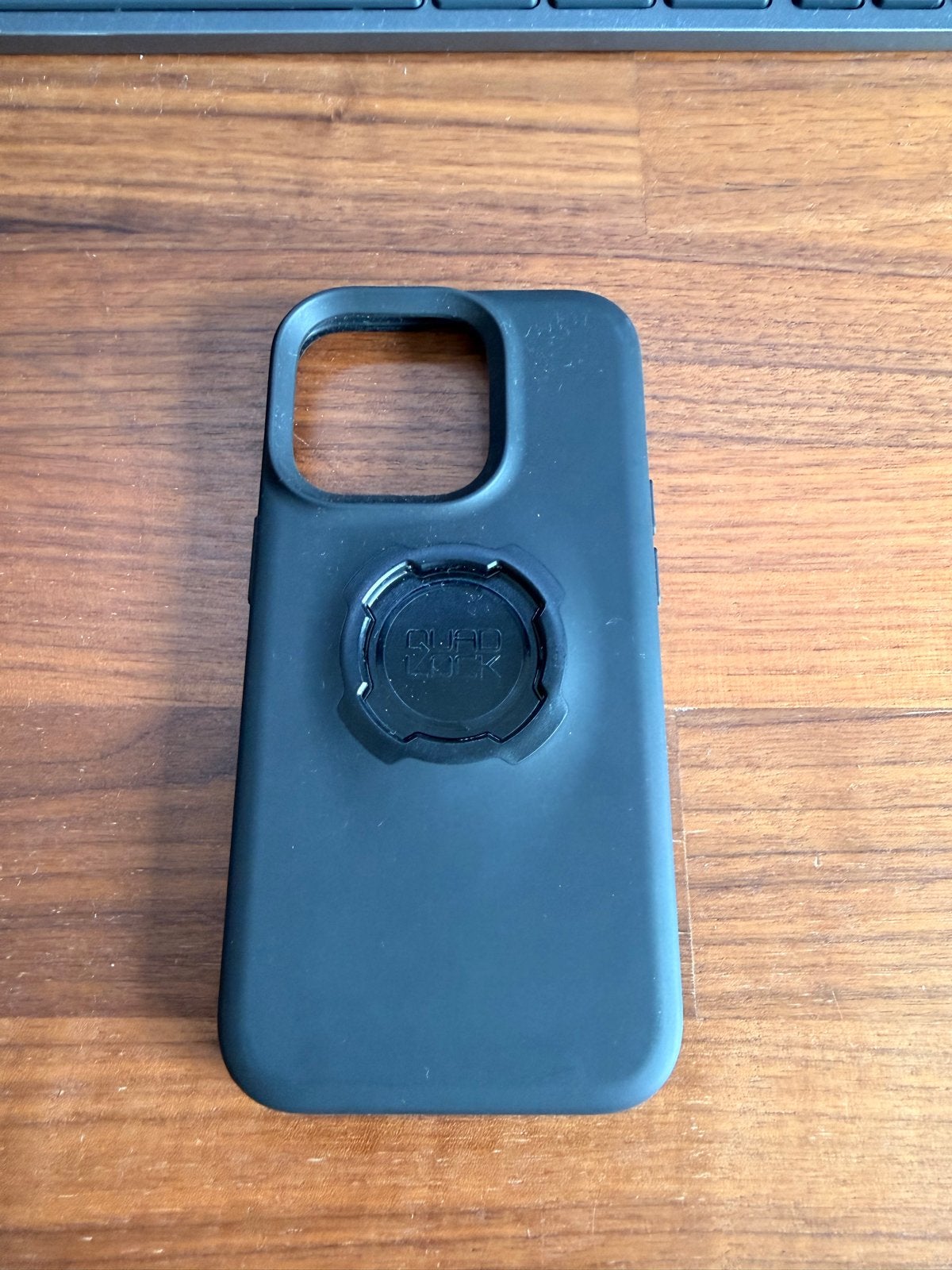 Quad Lock Hoes Zwart iPhone 14 Pro, Zwart, IPhone 14 Pro, Quad Lock, Hoesje of Tasje