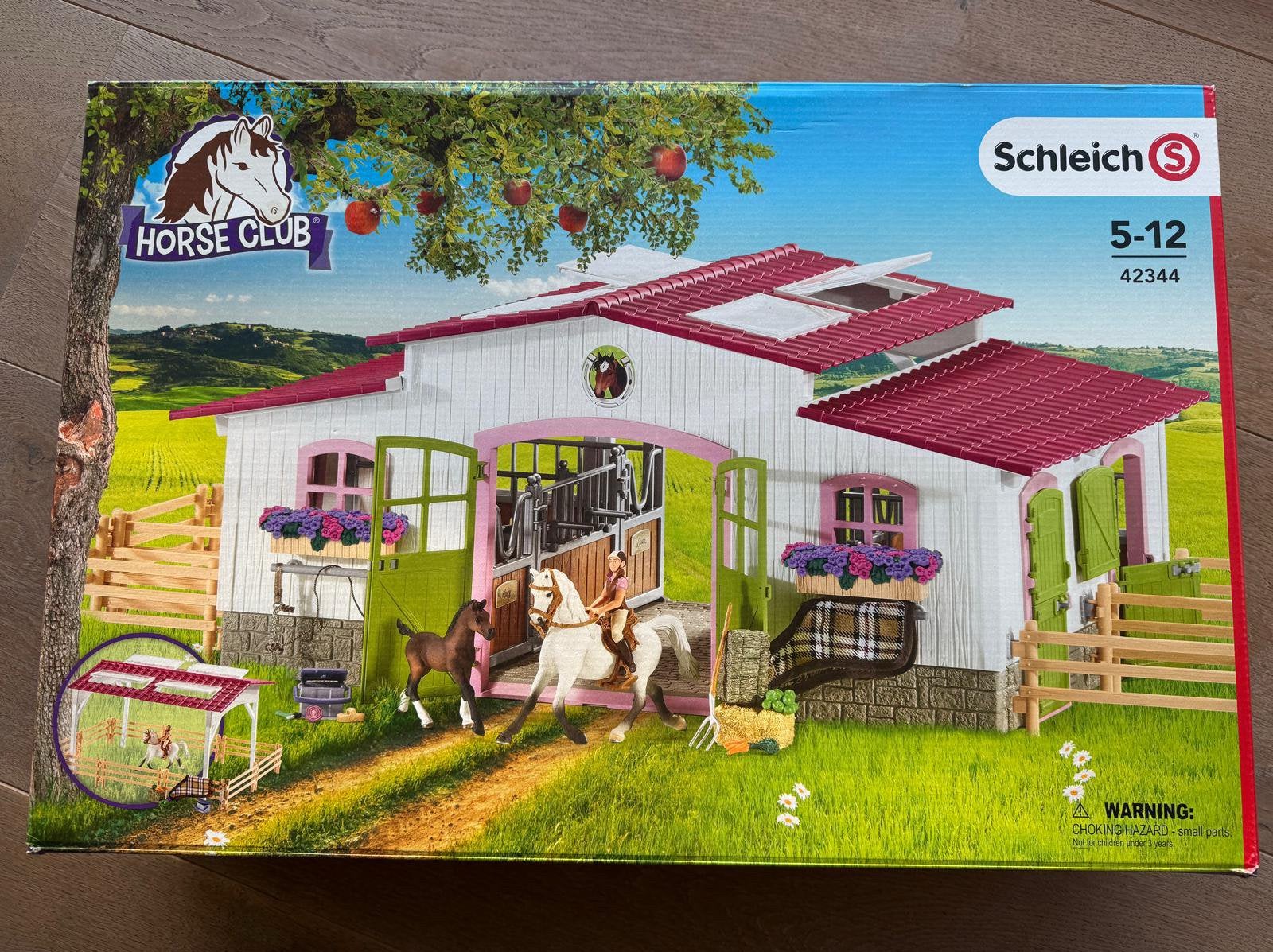 Schleich horseclub stal 42344, Ophalen, Gebruikt