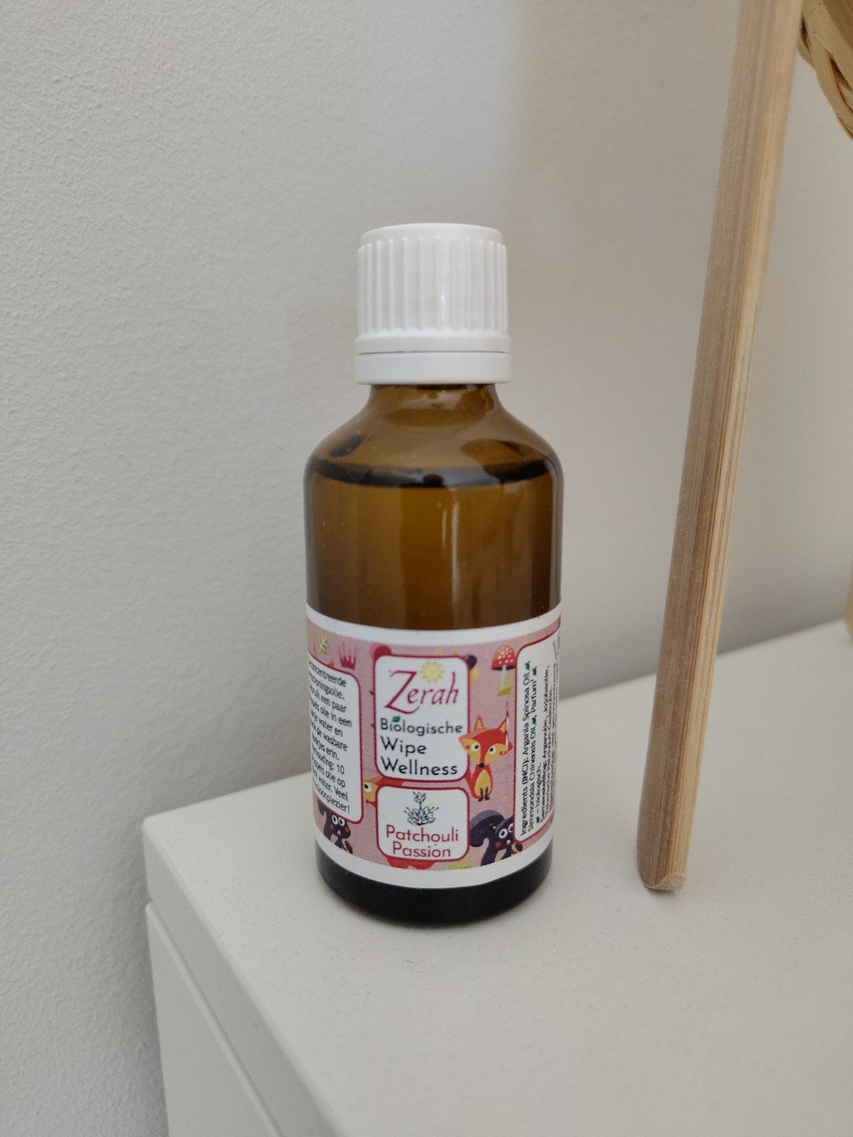Zerah patchouli olie | wipe wellness | wasbare billendoekjes, Kinderen en Baby's, Ophalen of Verzenden, Zo goed als nieuw, Overige typen
