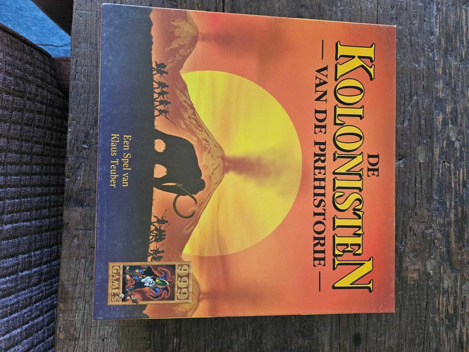 De Kolonisten van de Prehistorie - Bordspel, Hobby en Vrije tijd, Drie of vier spelers, Ophalen of Verzenden, Gebruikt, 999 Games