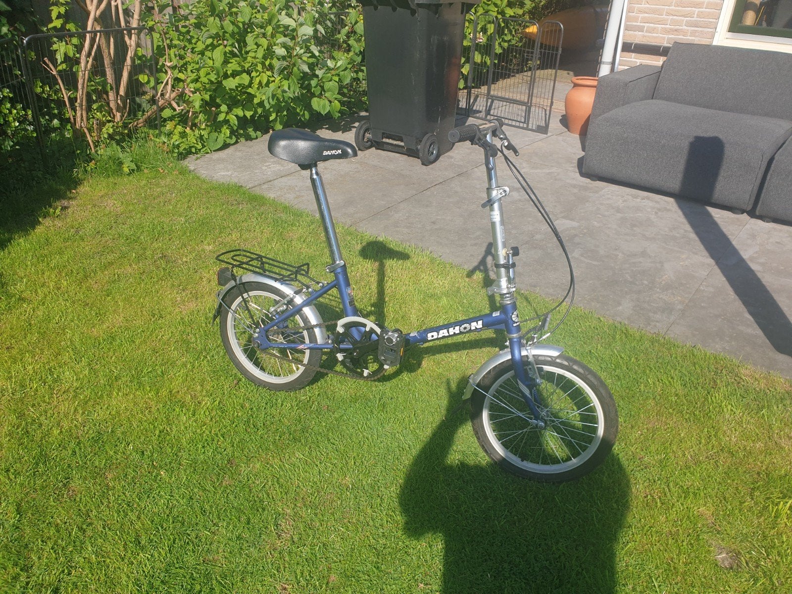 Dahon vouwfiets 125 euro, Fietsen en Brommers, 16 tot 18 inch, Ophalen of Verzenden, Zo goed als nieuw, Totaal opvouwbaar