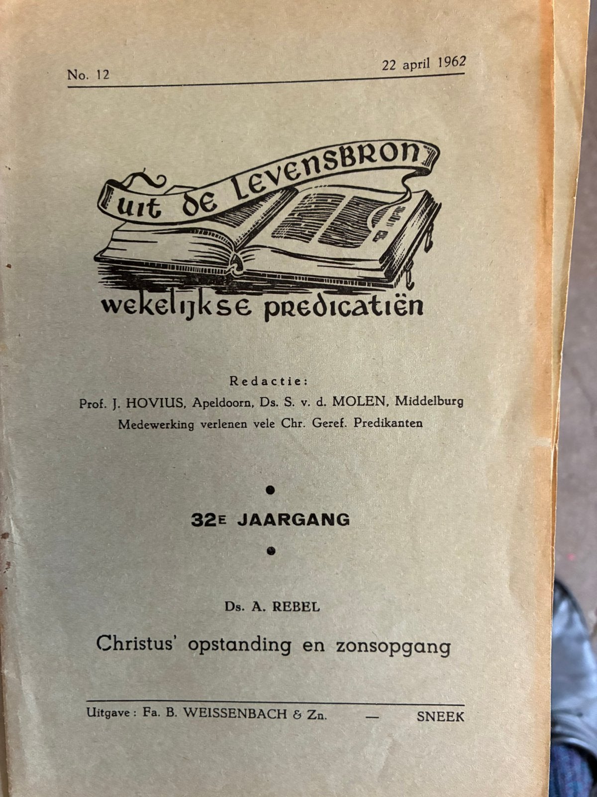 Prekenserie, Ophalen of Verzenden, Gelezen