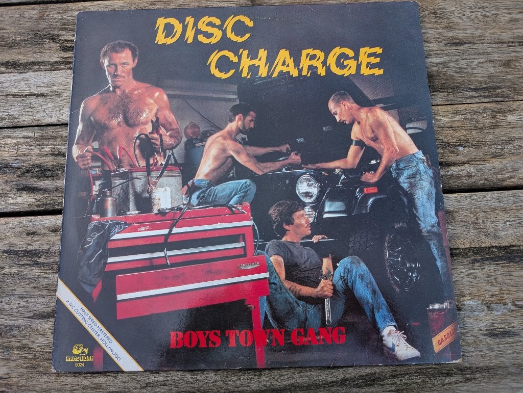 Lp - Boys Town Gang - Disc Charge, Ophalen of Verzenden, Zo goed als nieuw, 12 inch, Disco