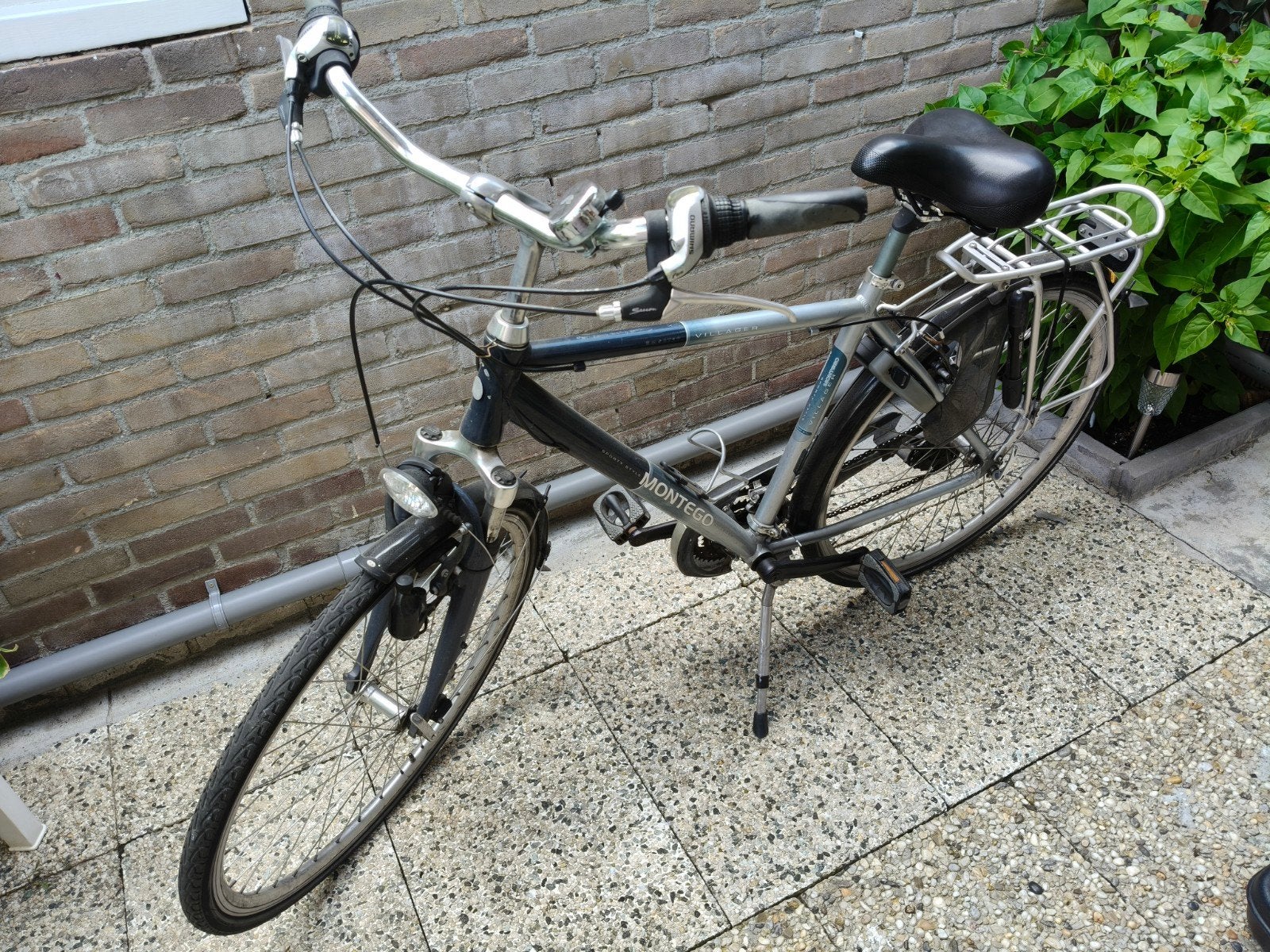 Montego Villager Herenfiets - Sportieve Stijl, Fietsen en Brommers, Gebruikt, Velgrem, Versnellingen, Ophalen