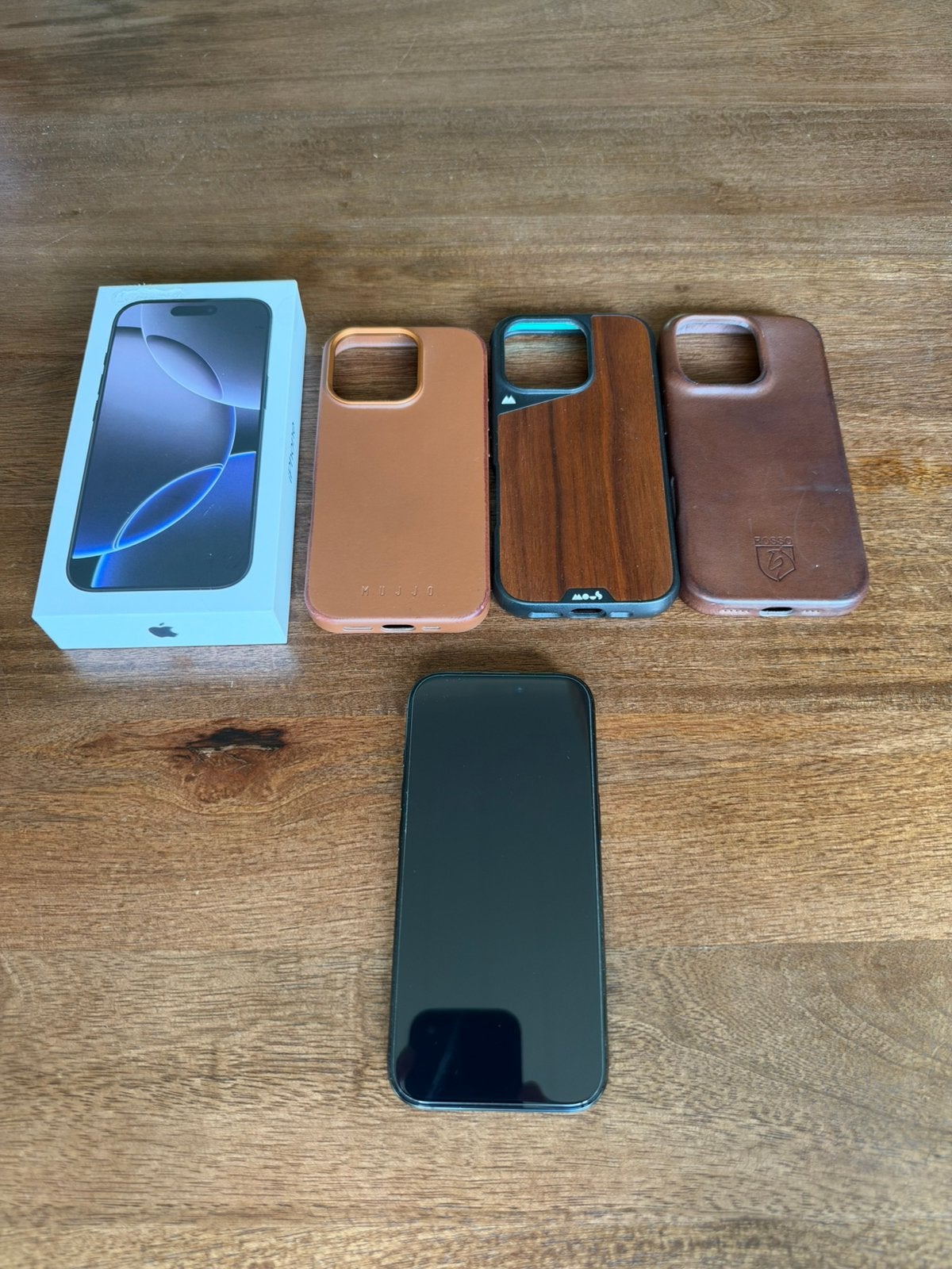 Iphone 16 Pro 256GB zwart, Zwart, Zo goed als nieuw, Zonder simlock, Zonder abonnement