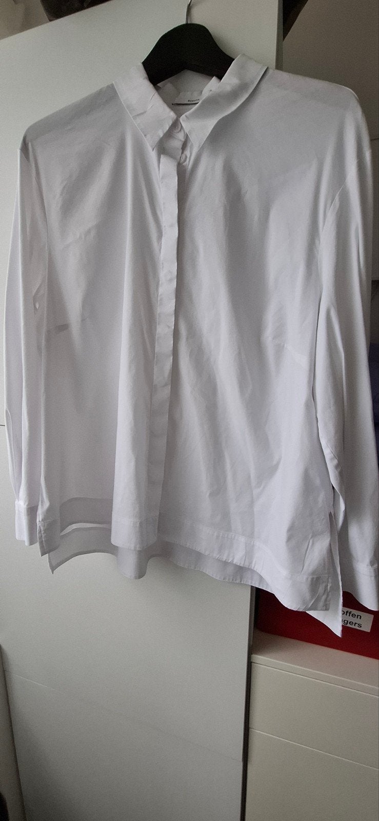 2 witte overhemdblouses maat 44 - Bonita, Verzenden, Wit, Maat 42/44 (L), Bonita
