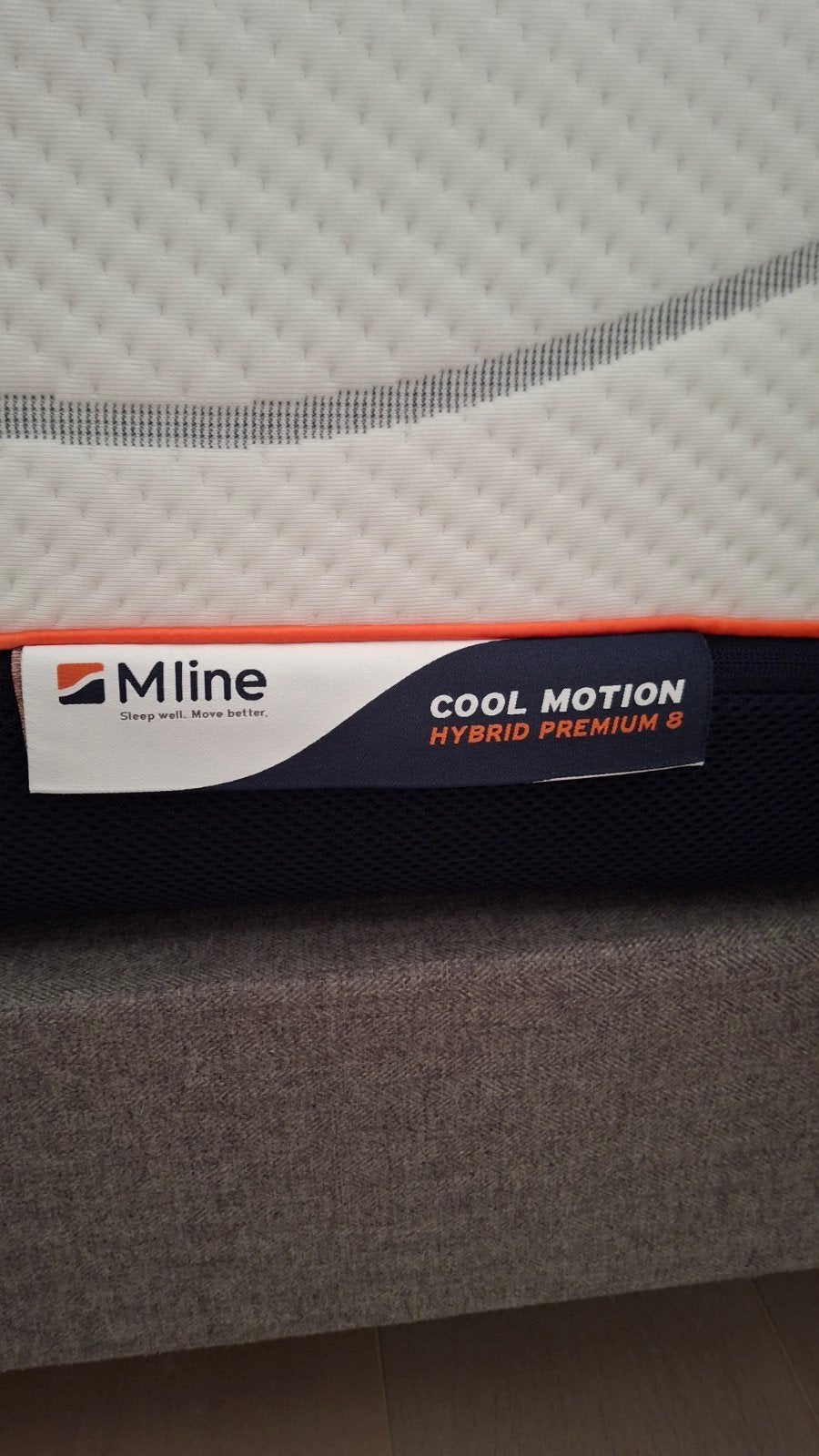 Mline Cool Motion Hybrid Premium 8 matras 90 x 200 ZGAN, Ophalen, 90 cm, Eenpersoons, Zo goed als nieuw