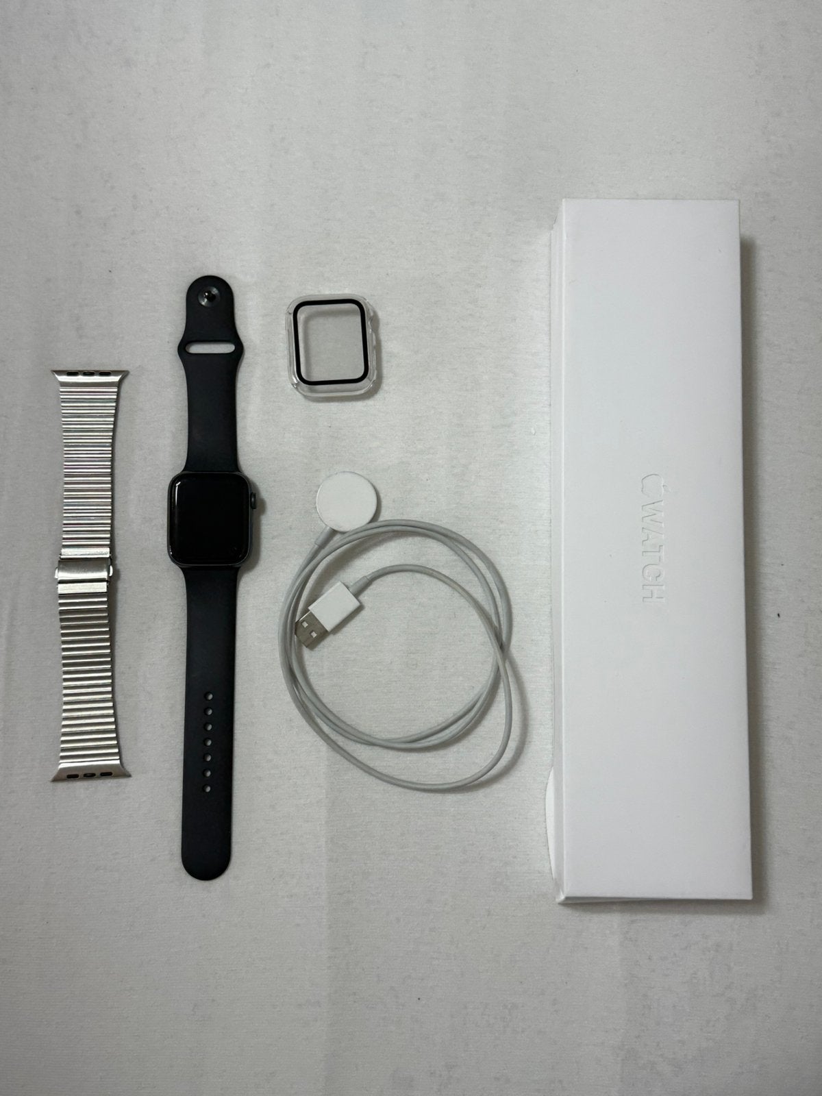 Apple Watch 6 Series, Ophalen of Verzenden, Zo goed als nieuw, Zwart, IOS
