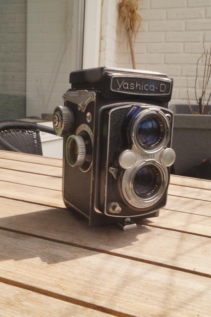 Yashica D TLR parts/repair/deco, Audio, Tv en Foto, Fotocamera's Analoog, Ophalen, Niet werkend, Compact, Overige Merken