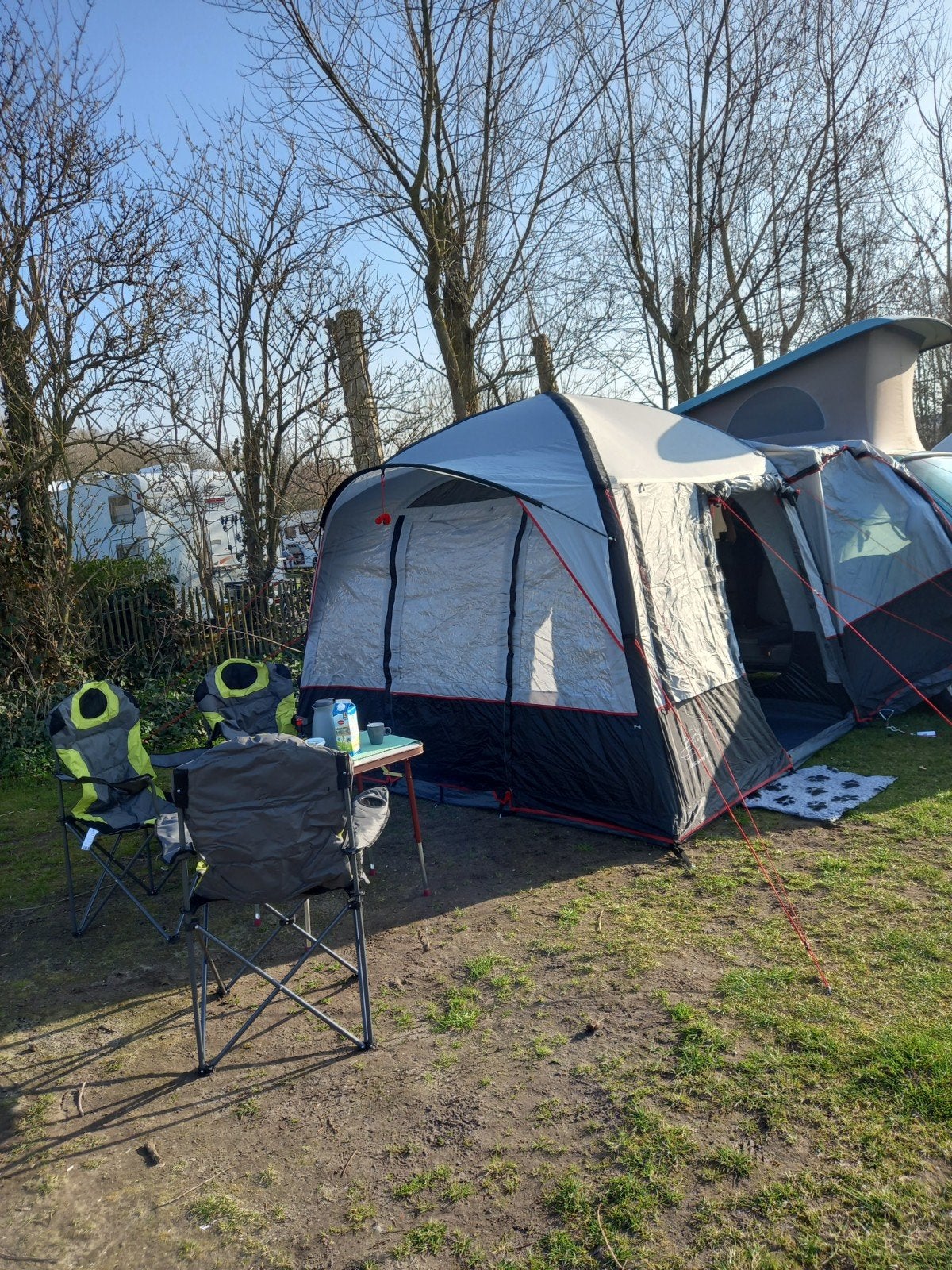 bardani Easy Air Bustent Voortent - Ideaal voor campers en b, Caravans en Kamperen, Tenten, Ophalen of Verzenden