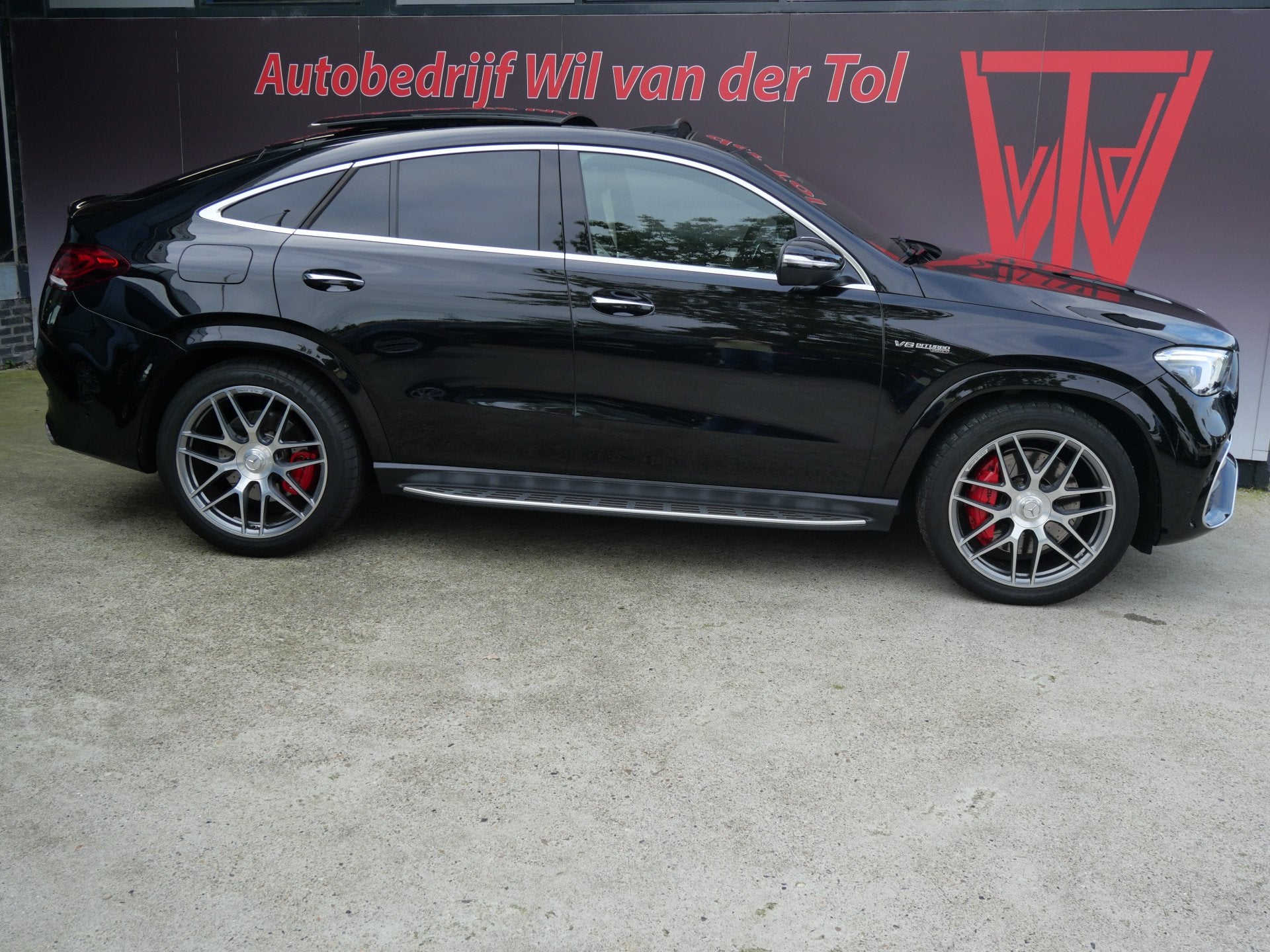 Mercedes-Benz GLE Coupé AMG 63S 4MATIC+ | PANO | MASSAGE |, Auto's, Automaat, Dealer onderhouden, Gebruikt, Zwart