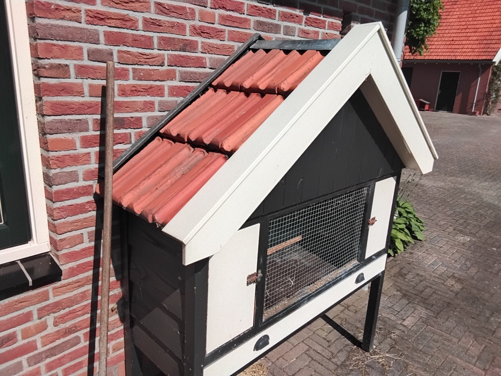 Leuk zelfgemaakt konijnenhok, Ophalen, 90 cm of meer, Konijn, Hok