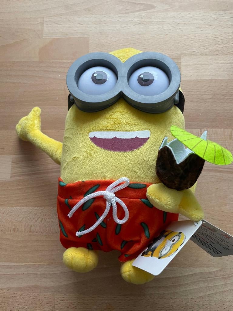 Minion knuffel +- 26 cm, Overige merken, Overige typen, Ophalen of Verzenden, Zo goed als nieuw