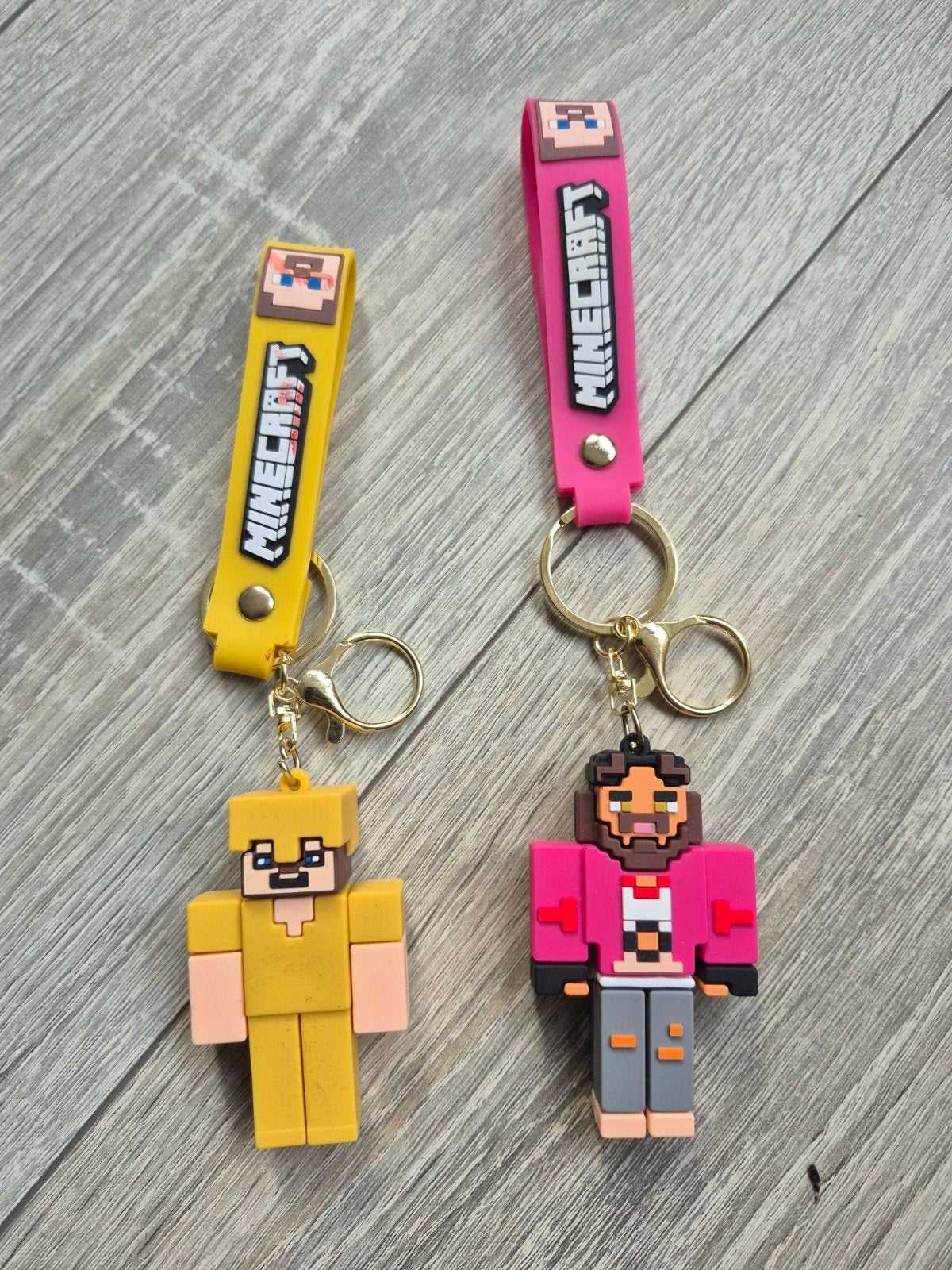 Minecraft sleutelhangers, Ophalen of Verzenden, Nieuw, Merk