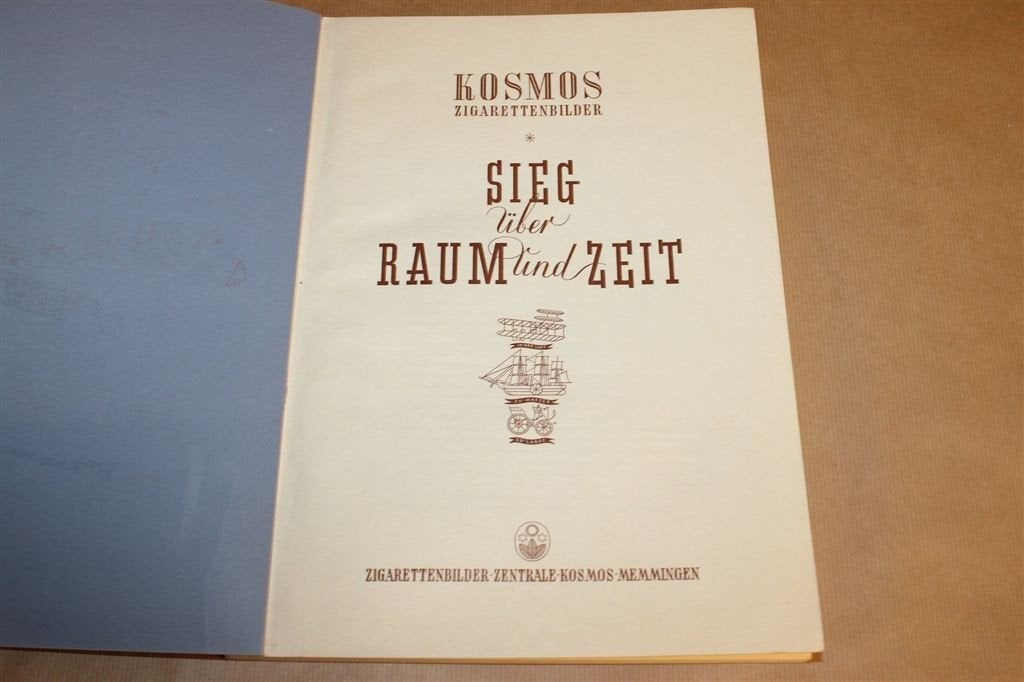 Sieg über Raum und Zeit — Compleet Plaatjesalbum [DE], Verzenden, Gelezen