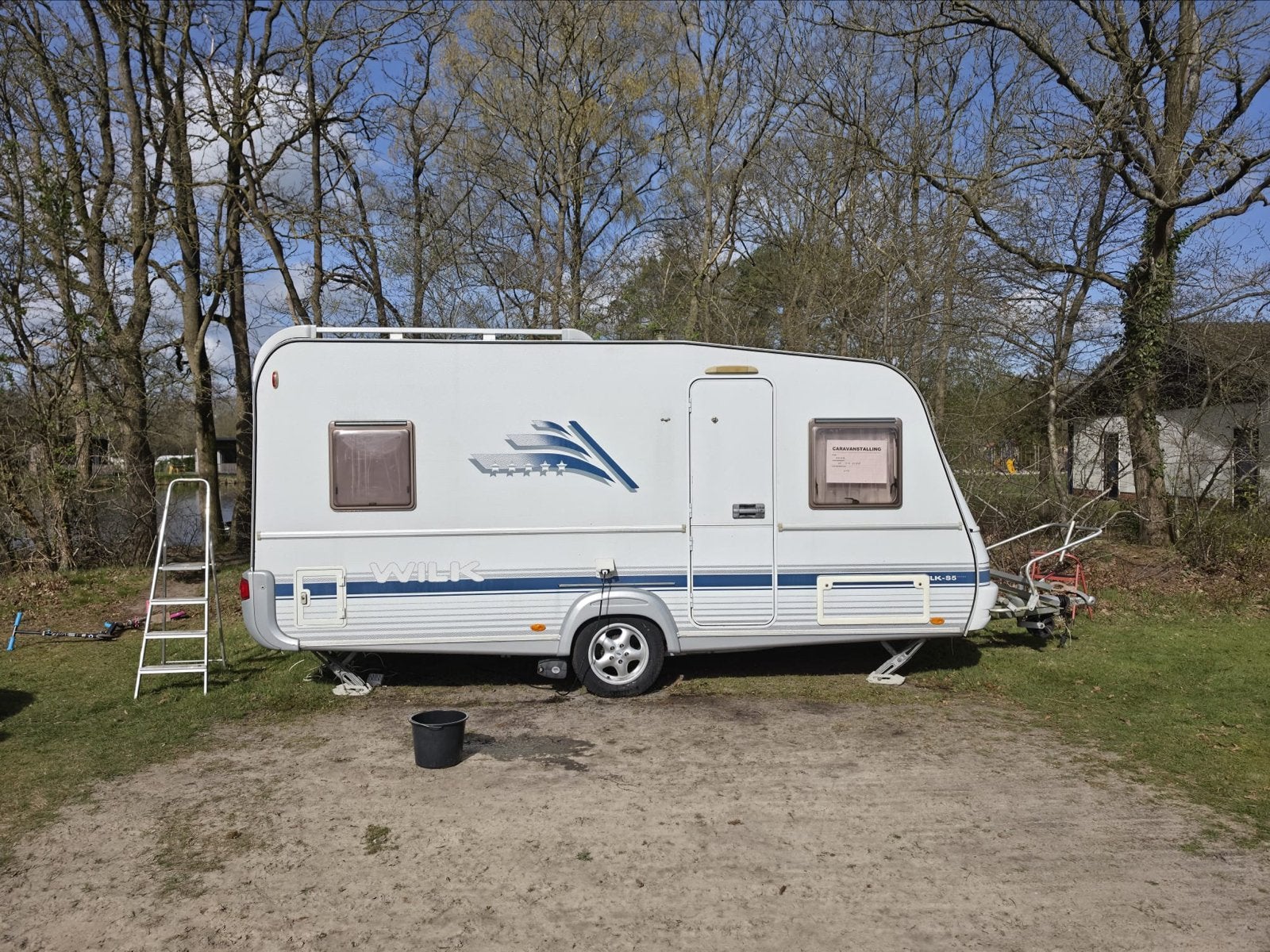 Wilk S5 450 HTD Caravan, Caravans en Kamperen, Rondzit, Frans bed, Particulier, 4 tot 5 meter