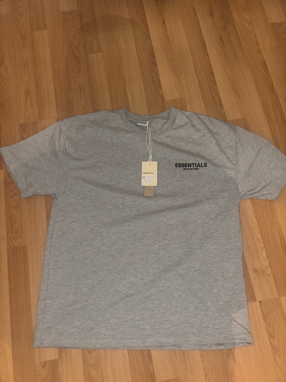 Essentials T-shirt grijs - Unisex, Ophalen of Verzenden, Nieuw, Maat 52/54 (L), Grijs