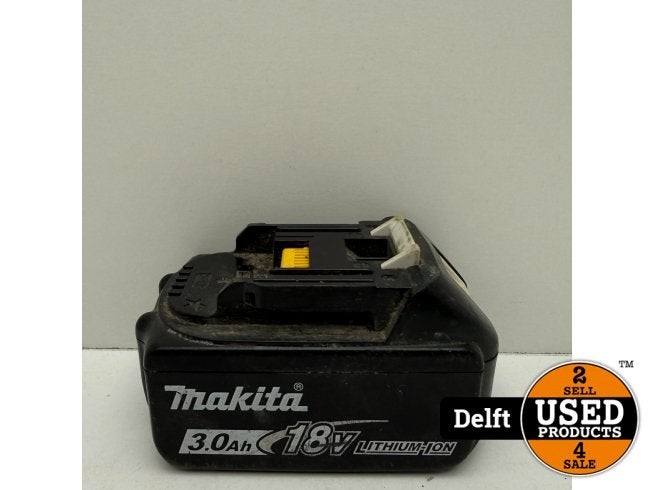 Makita 18v 3.0ah Accu | Met Garantie, Makita, Zo goed als nieuw, Support@makita.com, Makita Corporation, 3-11-8, Sumiyoshi-cho, 
Anjo, Aichi 446-8502
Japan