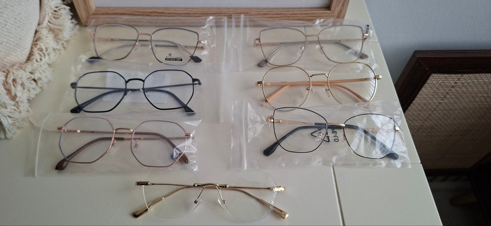 brillen zonder sterkte., Sieraden, Tassen en Uiterlijk, Zonnebrillen en Brillen | Dames, Ophalen, Overige kleuren, Bril, Overige merken