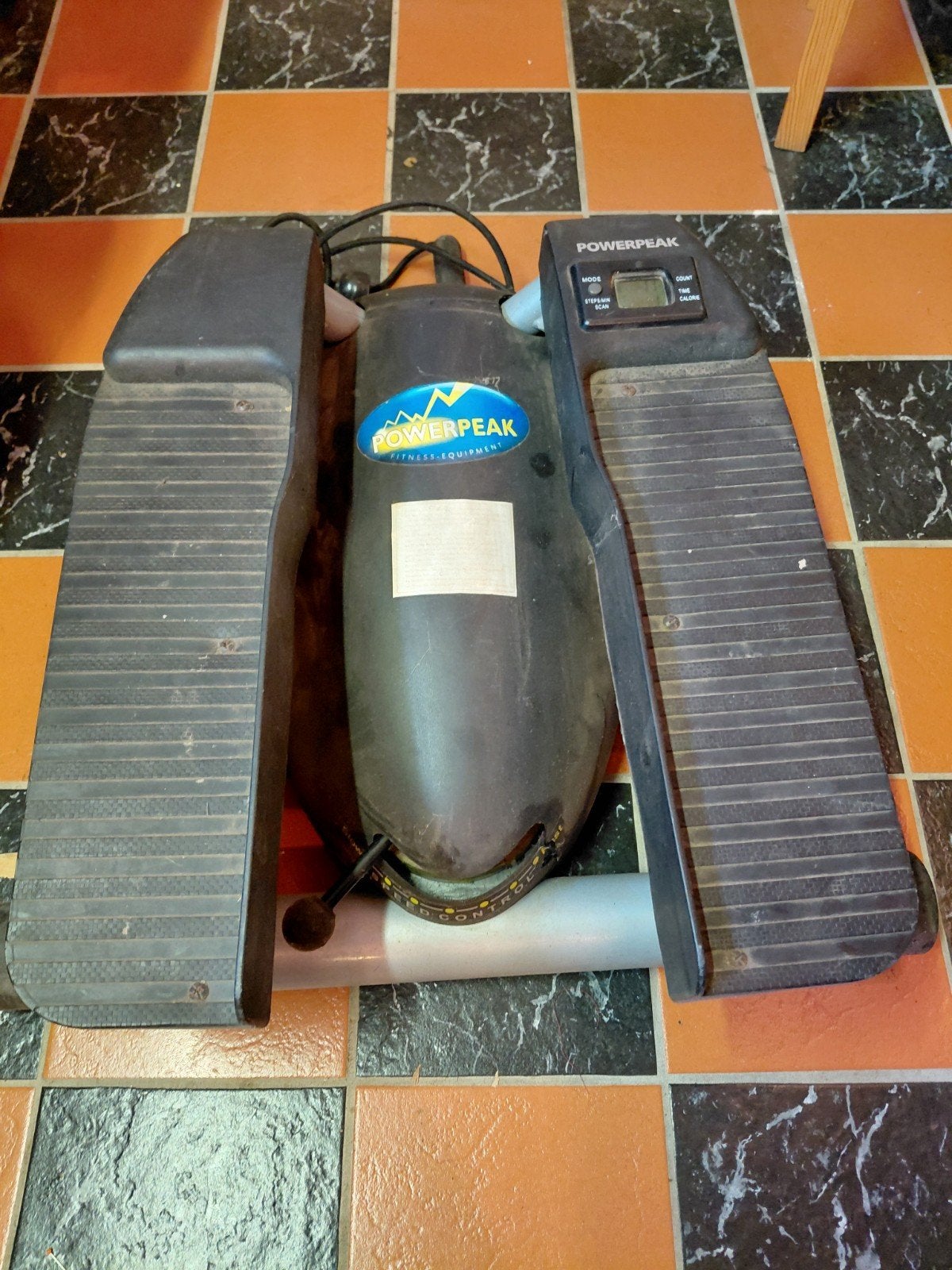 Powerpeak Stepper FSL8246P met arm elastieken, Sport en Fitness, Ophalen, Gebruikt, Stepapparaat, Metaal
