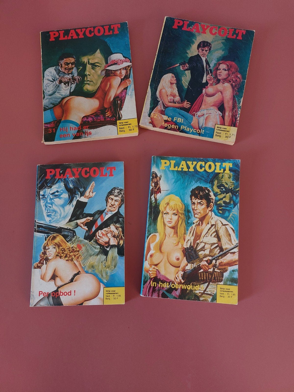Playcolt, Strip voor volwassenen. 70er jaren., Boeken, Gelezen, Europa, Ophalen of Verzenden, Meerdere comics