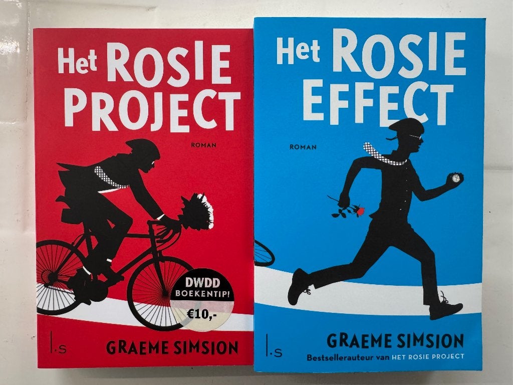 2 boeken: Het Rosie project/effect van Graeme Simsion, Boeken, Europa overig, Verzenden, Graeme Simsion, Nieuw