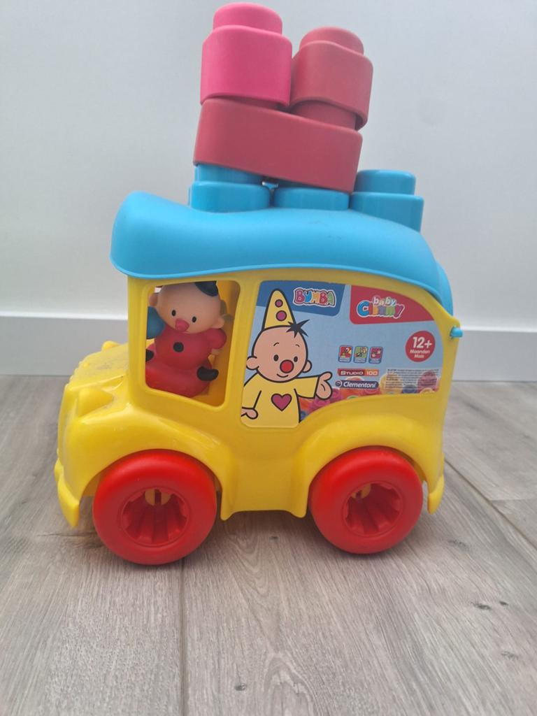 Bumba Baby Clementoni Auto met blokken en figuren, Ophalen, Gebruikt, Auto, Met wieltjes