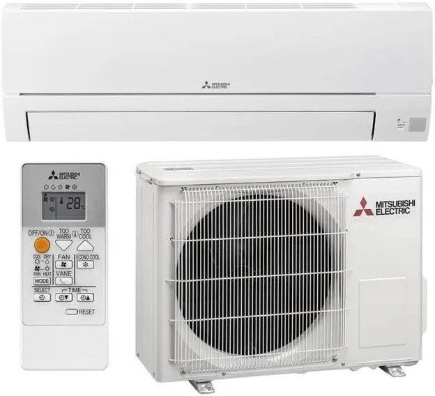 Mitsubishi Electric airco 2.5 kw, Ophalen, Minder dan 60 m³, Nieuw, 3 snelheden of meer