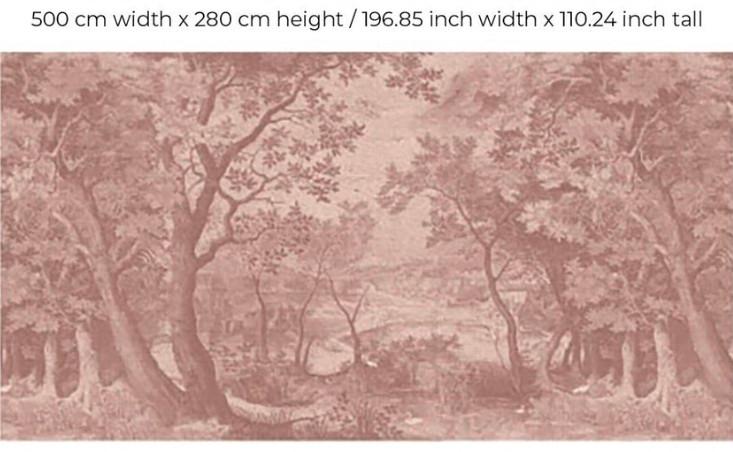 Behang Landschap, Ophalen, Minder dan 10 m²