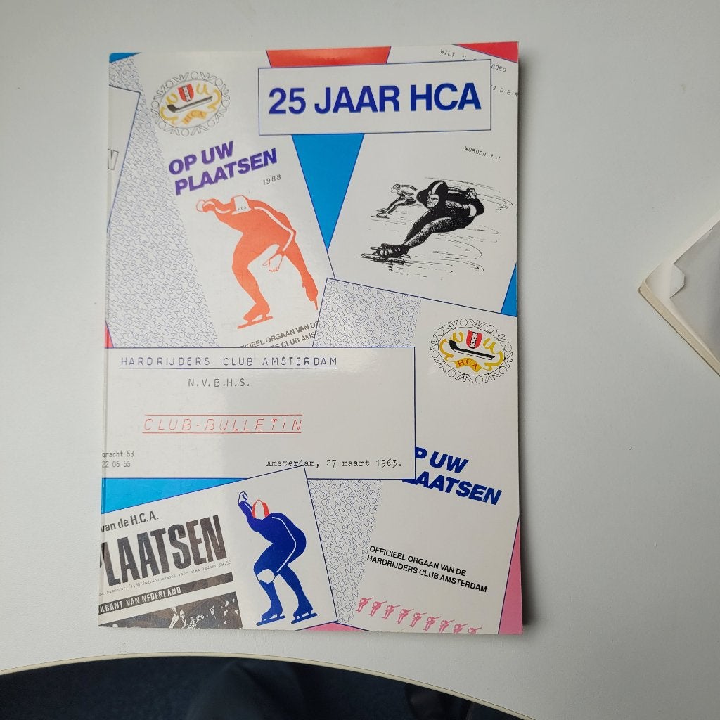 HCA 25 jaar Jubileumboek, Verzamelen, Ophalen of Verzenden, 1980 tot heden, Nederland, Tijdschrift