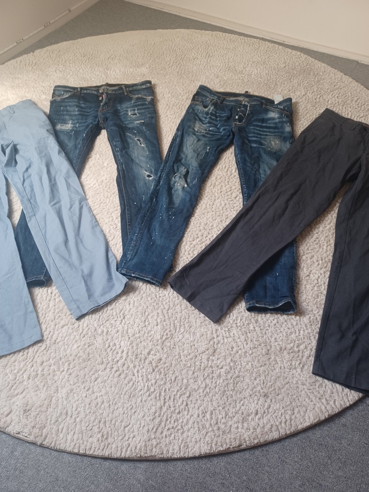 Partij heren kleding maat L., Ophalen of Verzenden, Zo goed als nieuw, Maat 52/54 (L)