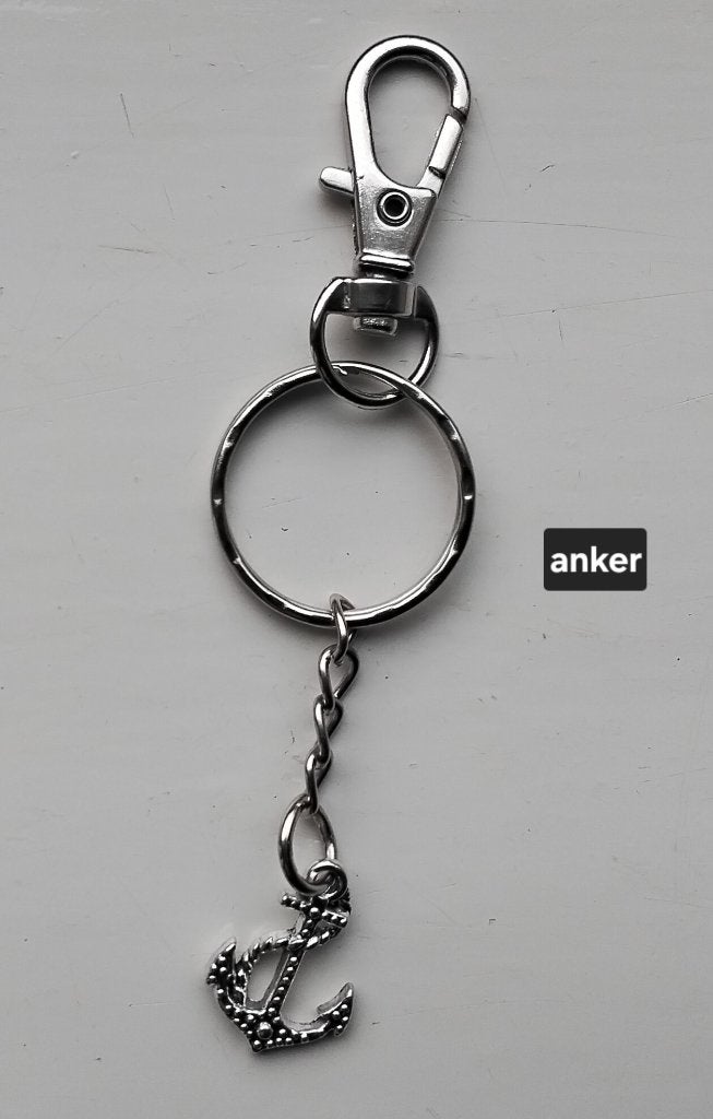 Sleutelhanger anker, zeilen, zee, boot, schip, matroos, schi, Ophalen of Verzenden, Nieuw, Merk
