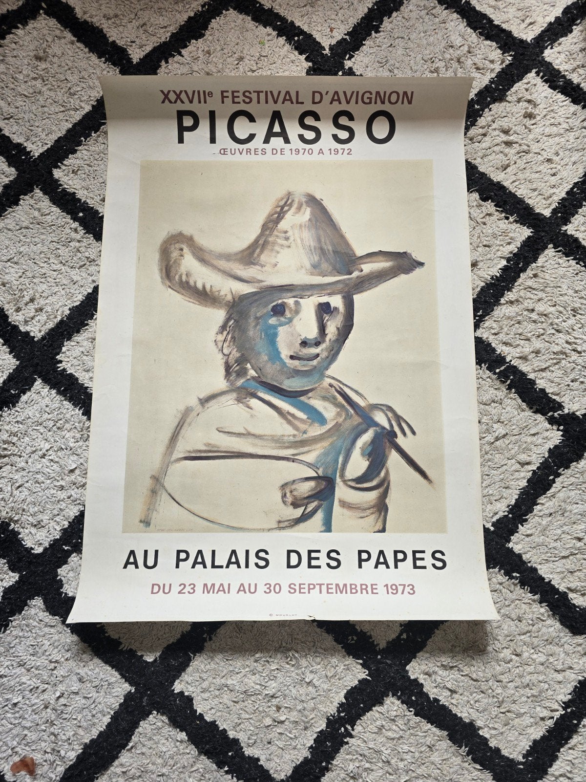 Poster  Picasso, Ophalen, Zo goed als nieuw, A1 t/m A3