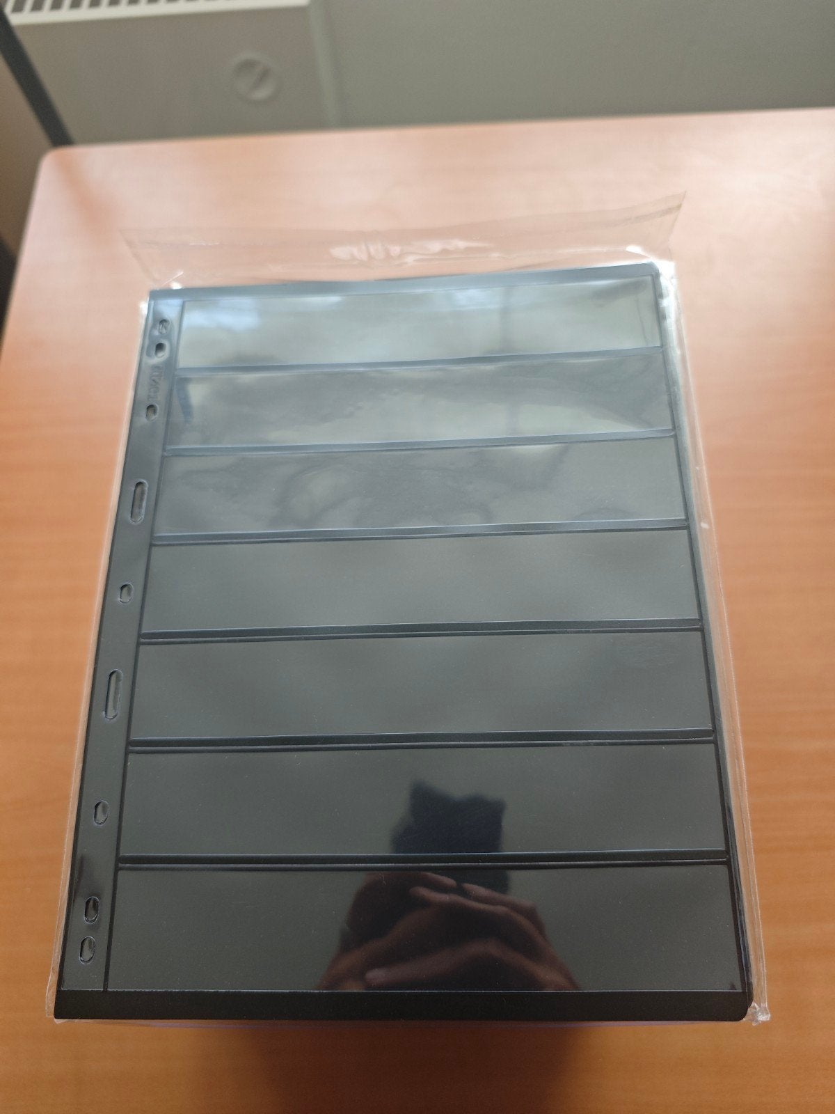 nieuw partij Insteekbladen postzegels 7 rijen 215x280mm 36x, Ophalen of Verzenden, Verzamelalbum