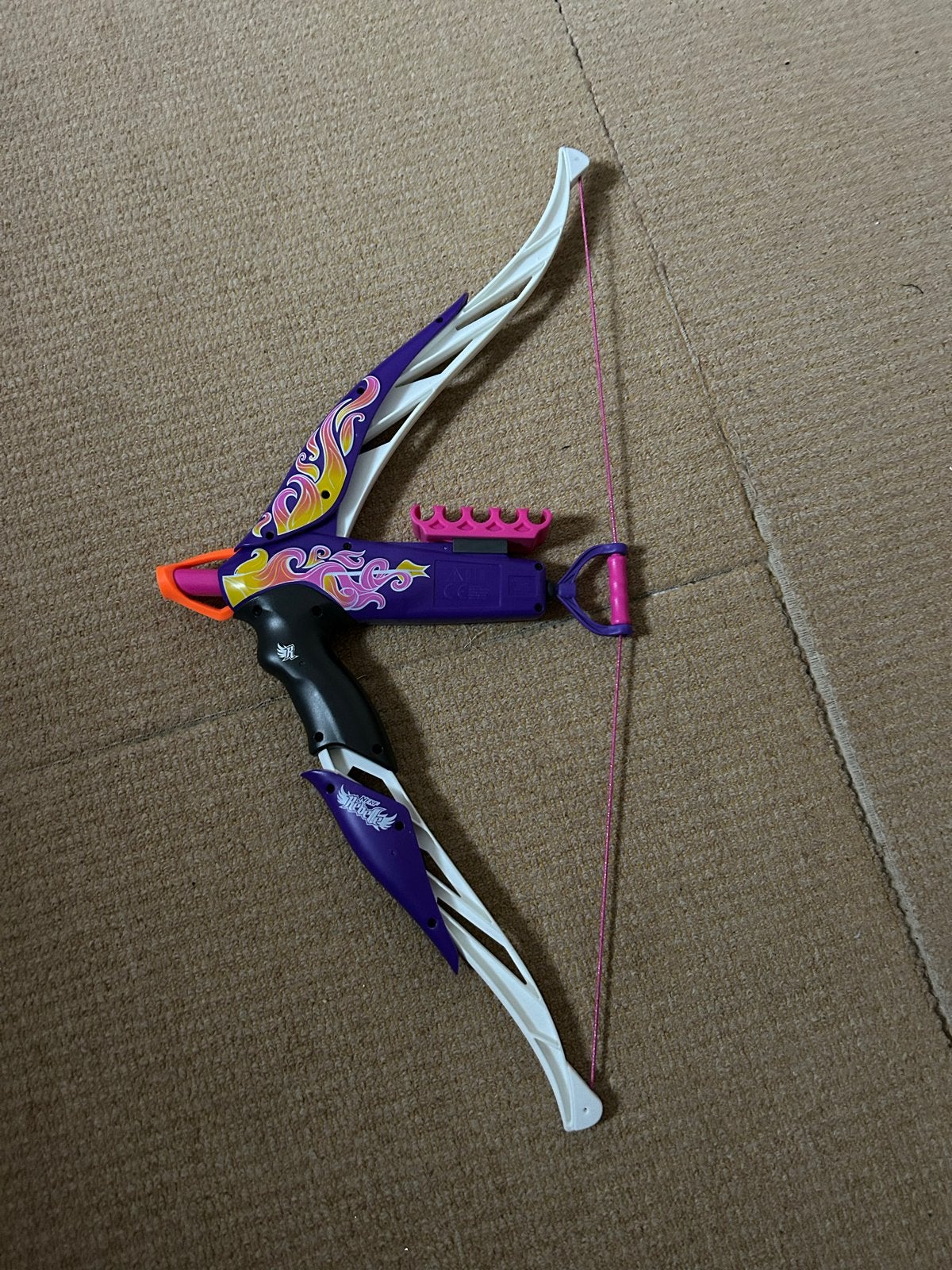 Nerf Rebelle boog met 5 pijltjes, Ophalen, Gebruikt, Meisje