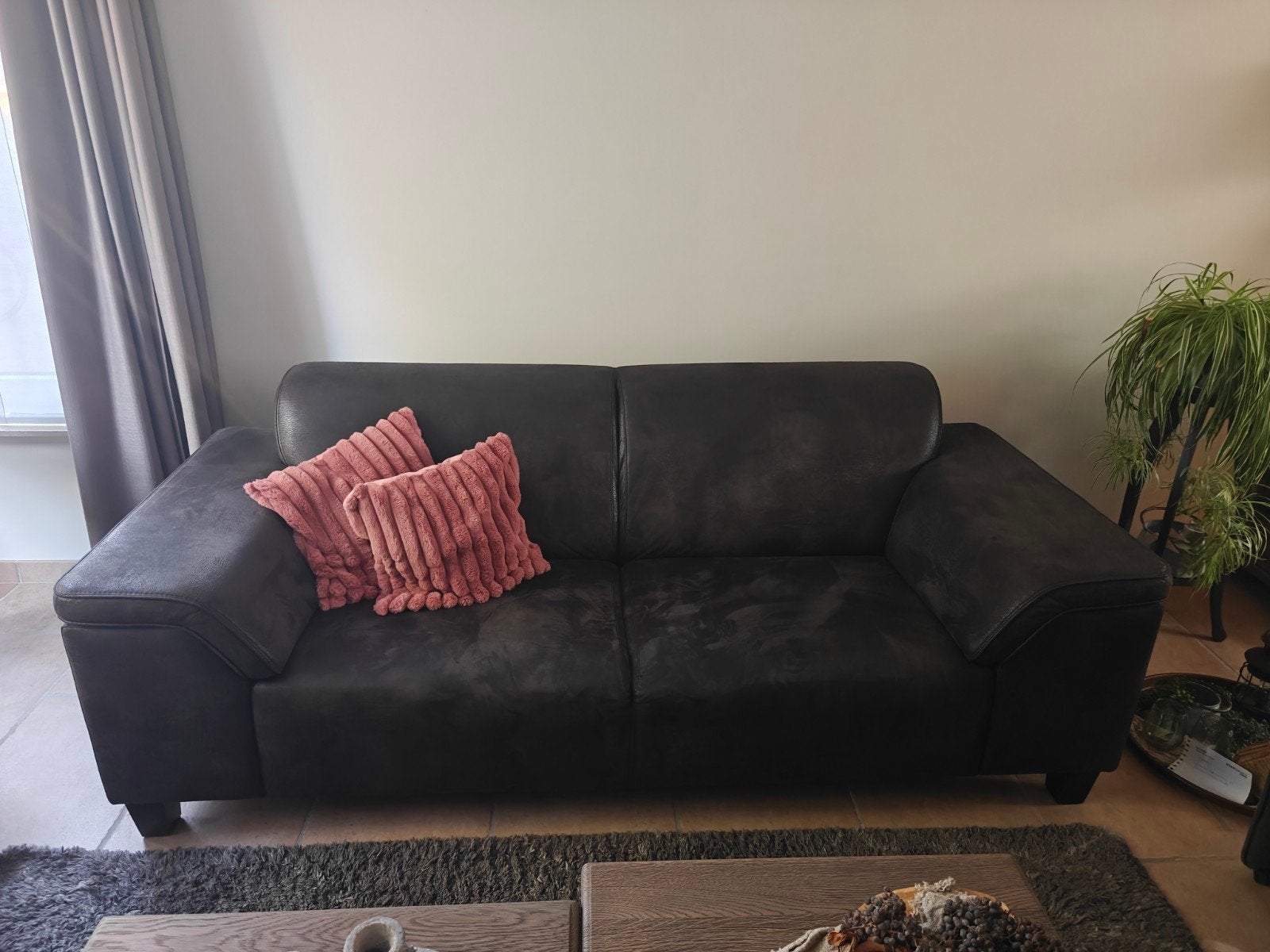 Comfortabele 2- en 3-persoons banken, 185 en 210 breed., Huis en Inrichting, Gebruikt, Driepersoons, 75 tot 100 cm, Ophalen of Verzenden