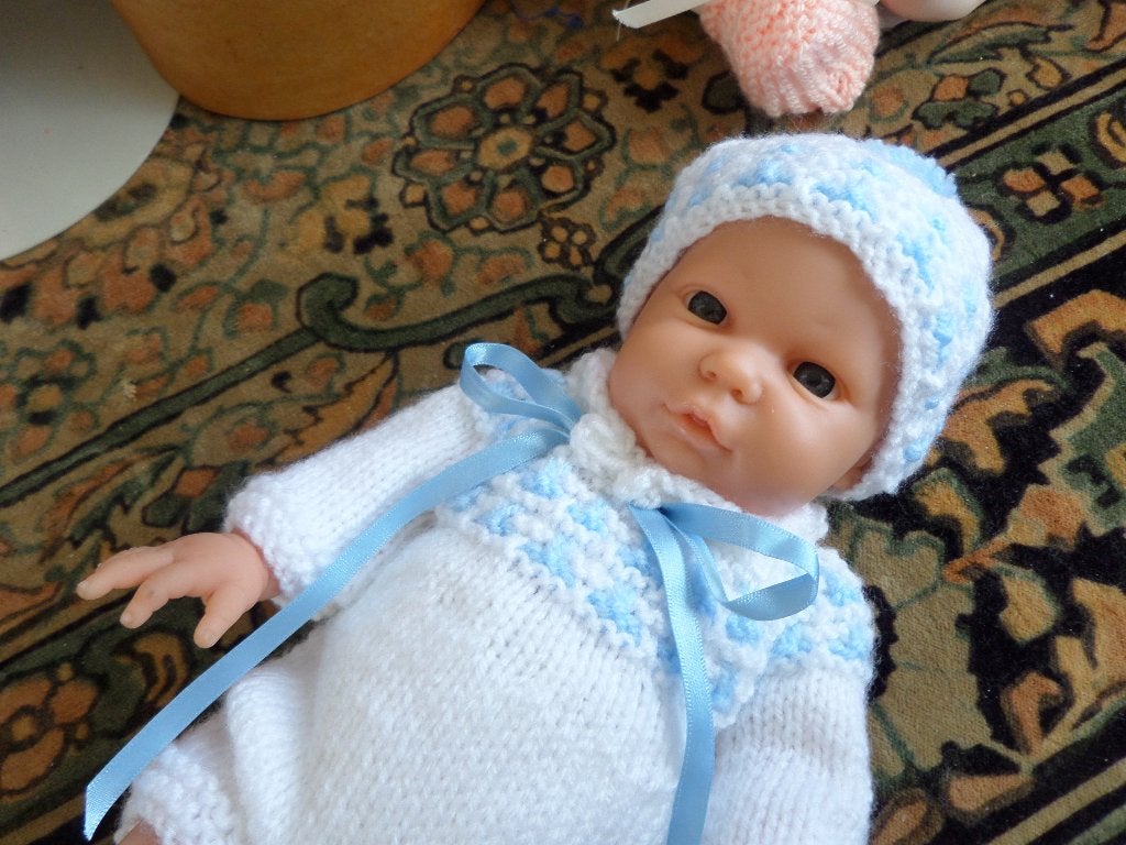 schattig vinyl popje meisje 35 cm, Verzamelen, Poppen, Ophalen of Verzenden, Zo goed als nieuw, Pop
