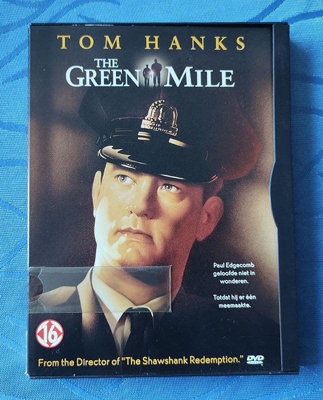 DVD Tom Hanks The Green Mile, Cd's en Dvd's, Alle leeftijden, Ophalen of Verzenden, Gebruikt