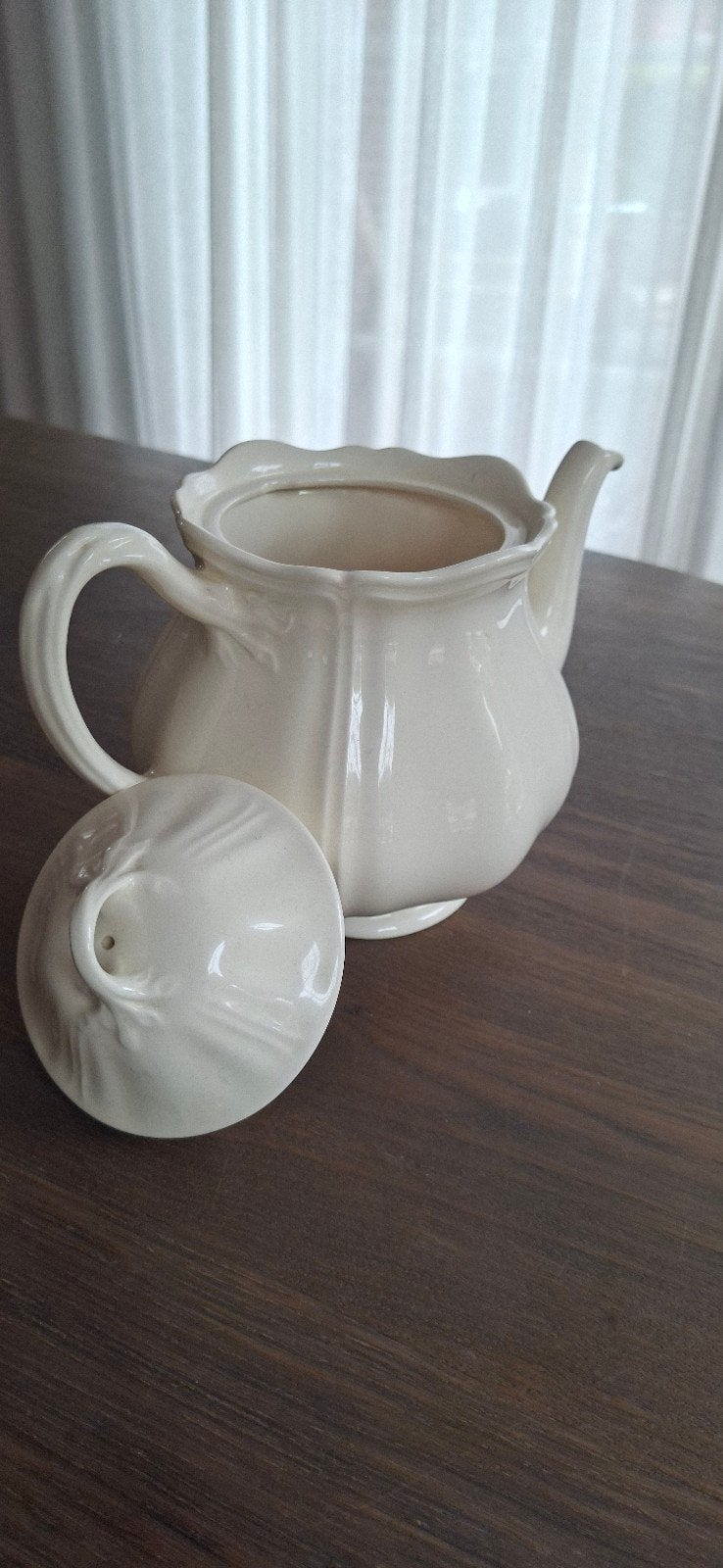 Wedgwood, Queens Shape, theepot, Ophalen of Verzenden, Zo goed als nieuw, Porselein, Overige typen