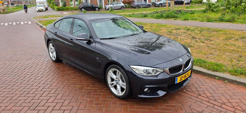 BMW 4-Serie 420 2.0 Gran Coupe 2016 Zwart M pakket, 1998 cc, Zwart, Zwart, Origineel Nederlands