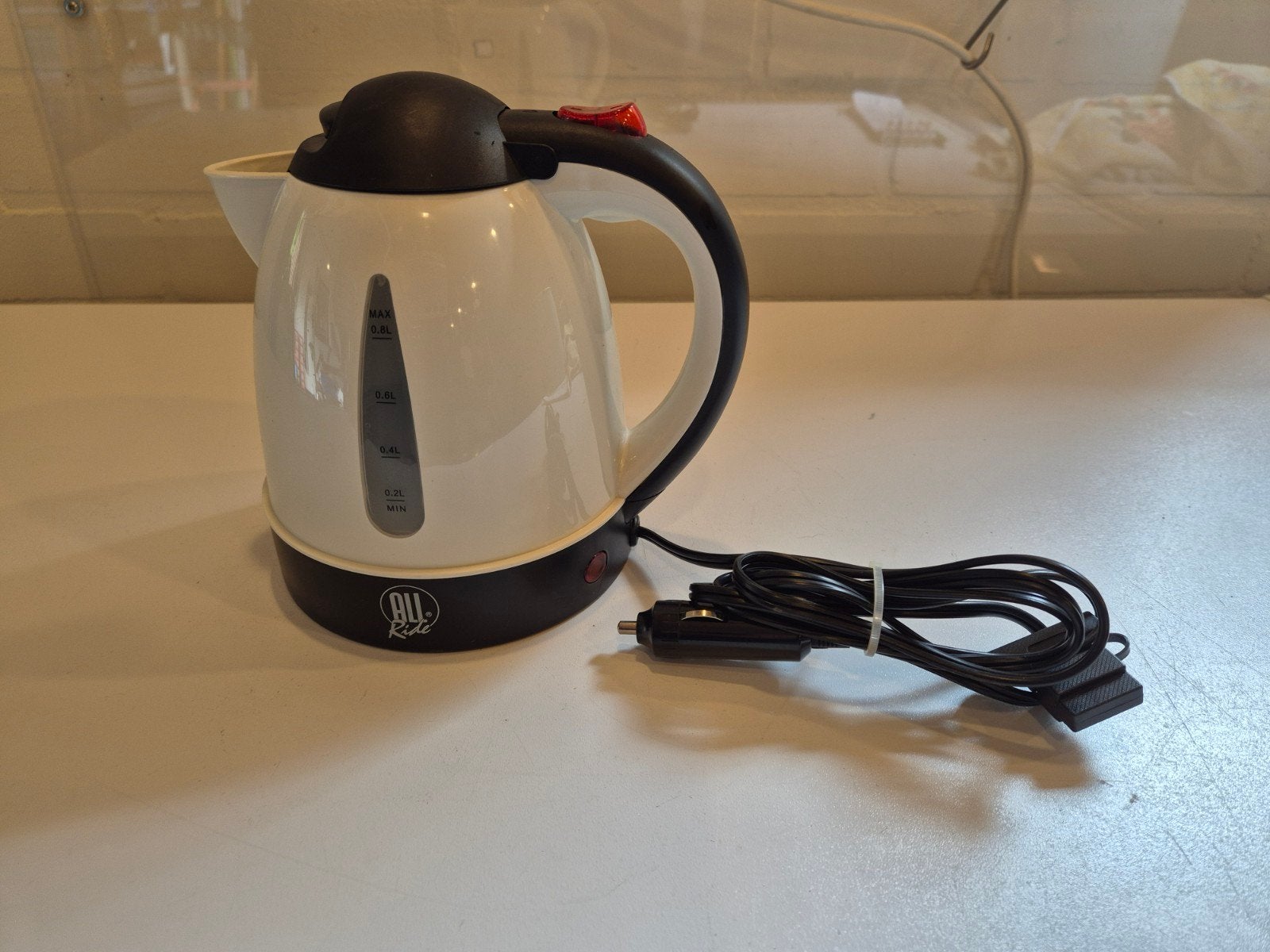 All Ride Waterkoker 24V - 0,8L - 250W voor in de auto, Ophalen of Verzenden, Nieuw