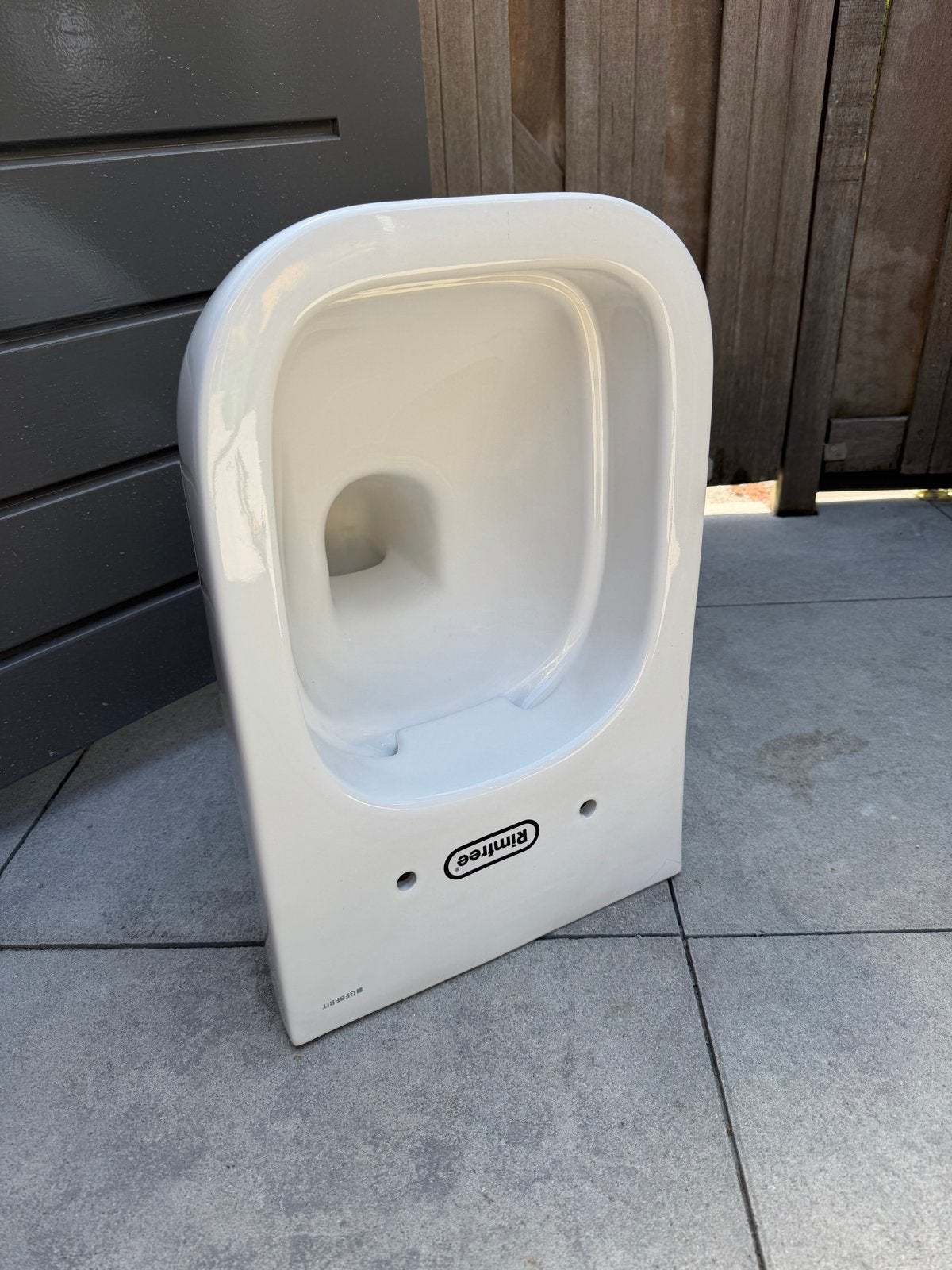 Geberit Wandcloset Rimfree - Nieuw met kleine beschadiging, Ophalen, Nieuw, Toilet