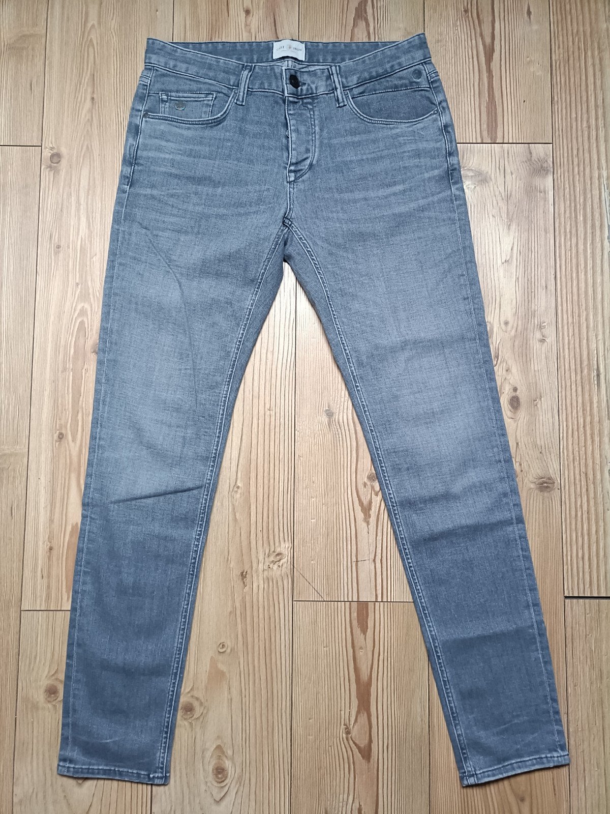 Cast Iron stretch maat 33-34, Ophalen of Verzenden, Zo goed als nieuw, Grijs, W33 - W34 (confectie 48/50)