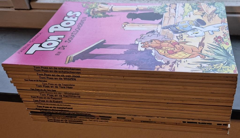 TOM POES | 21 albums in 1 koop | Marten Toonder, Marten Toonder, Ophalen of Verzenden, Zo goed als nieuw, Meerdere stripboeken