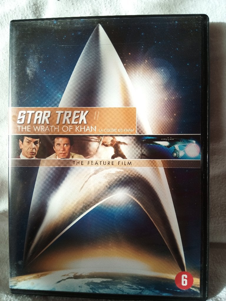 Star Trek - The Wrath Of Khan (Remastered) (DVD Film), Vanaf 6 jaar, Ophalen of Verzenden, Zo goed als nieuw, Science Fiction