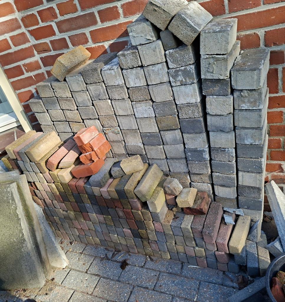 Klinkers, Ophalen, Beton, Klinkers