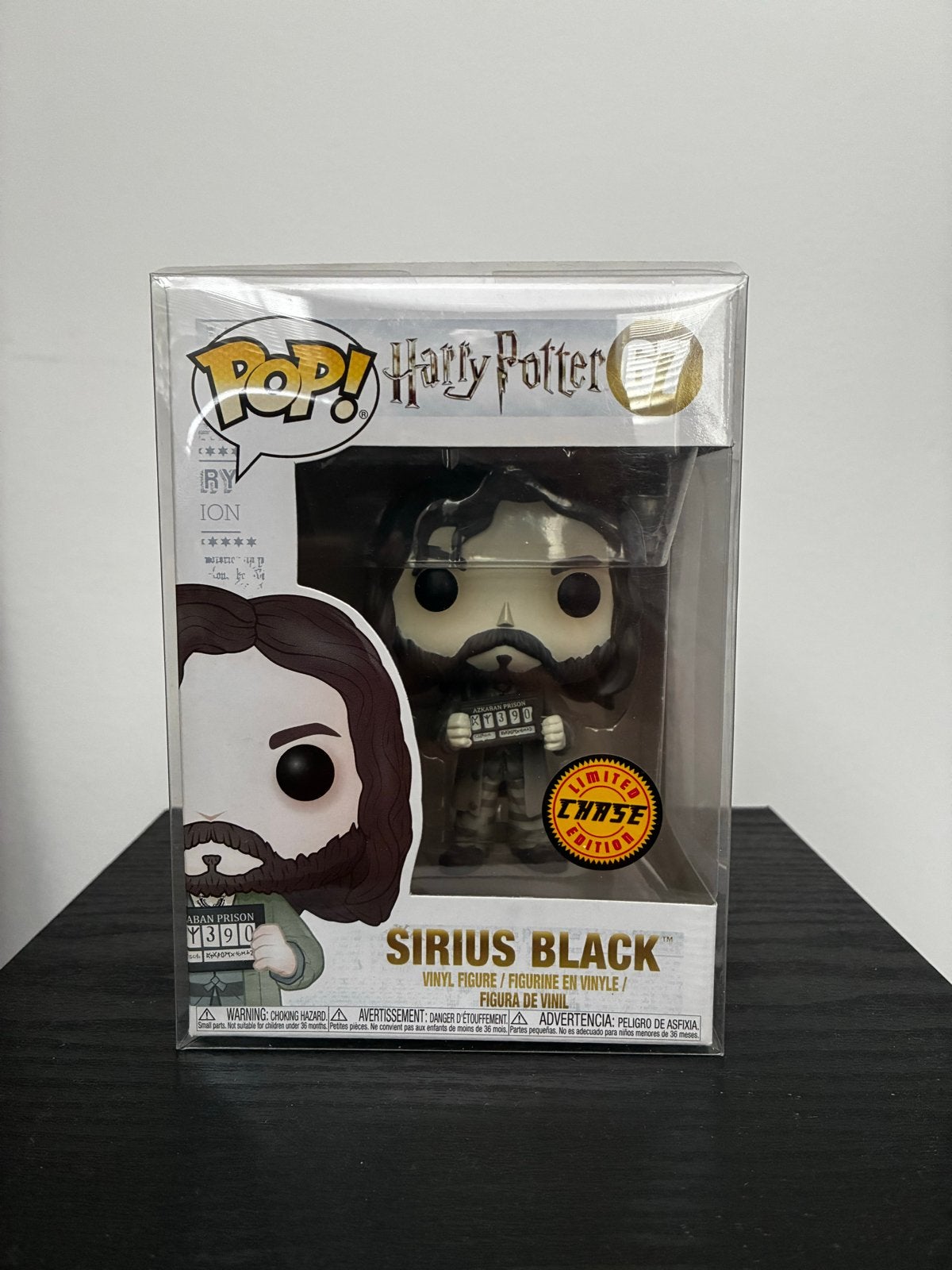 Funko Pop! Harry Potter Sirius Black Chase #67 met protector, Ophalen of Verzenden, Nieuw