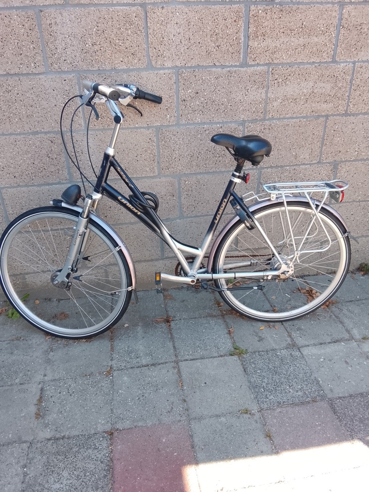 Union fiets - Kleine minpuntjes, makkelijk te verhelpen, Fietsen en Brommers, Fietsen | Dames | Damesfietsen, Velgrem, Versnellingen